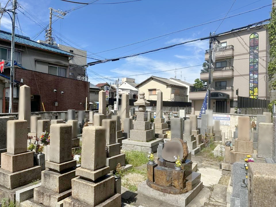 徳庵橋本墓地