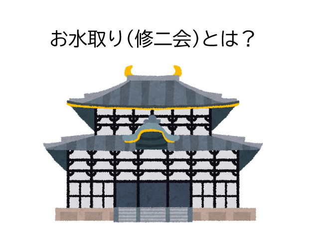 お水取り（修二会　しゅにえ）とは？なぜ行う？何をする？わかりやすく解説