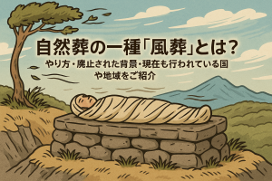 自然葬の一種「風葬」とは？やり方・廃止された背景・現在も行われている国や地域をご紹介