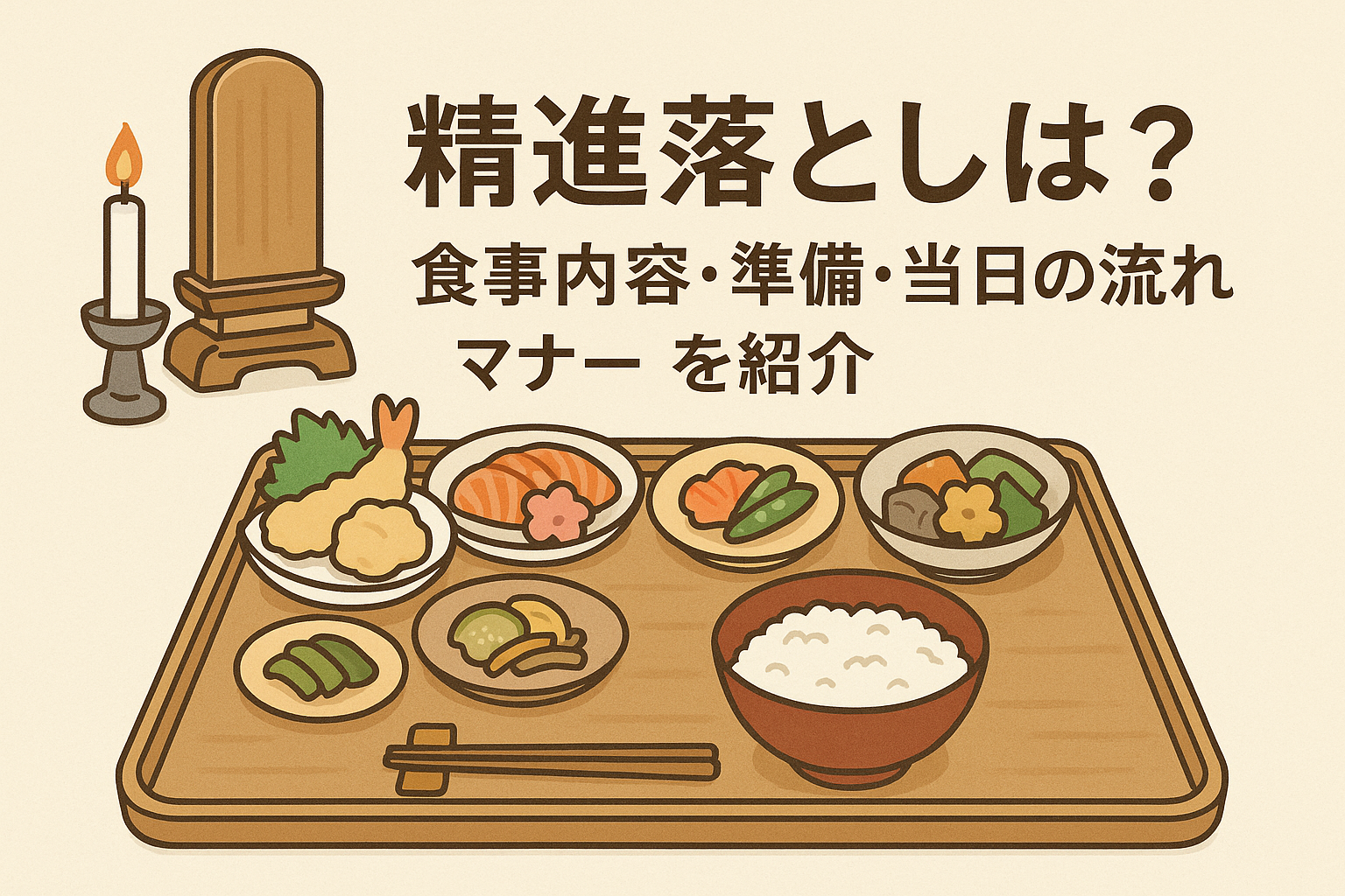 精進落としとは？食事内容・準備・当日の流れ・マナーを紹介