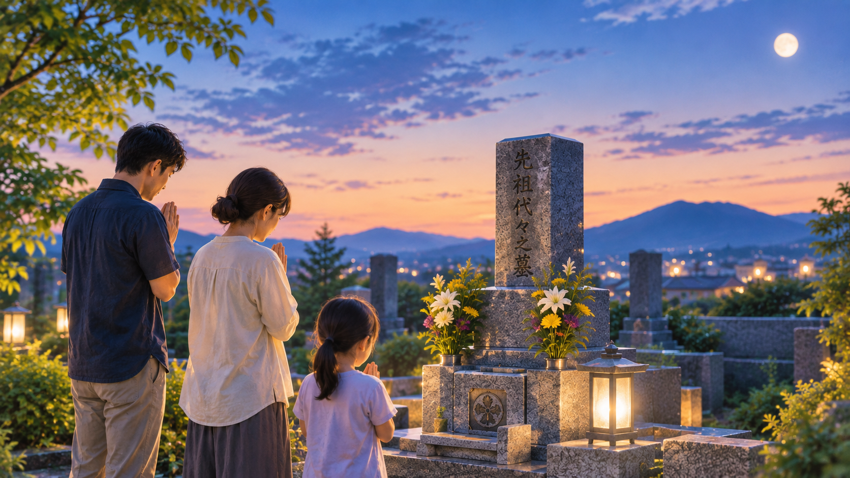 夏のお墓参りは夜でもいい？猛暑の時代に考えたい「宵参り」という選択