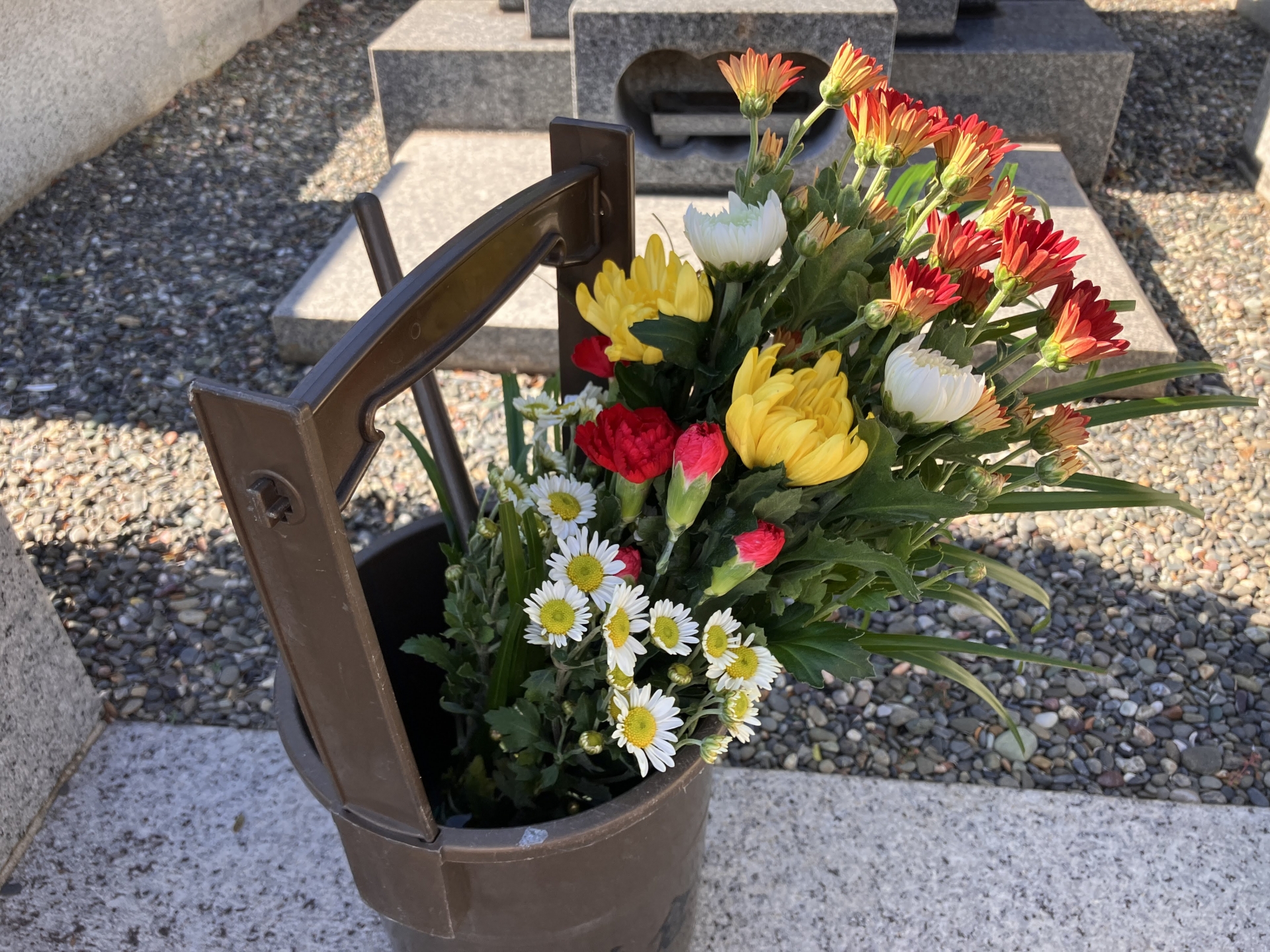 お墓参りの花の種類は何を選べばいい？選び方とマナーを解説
